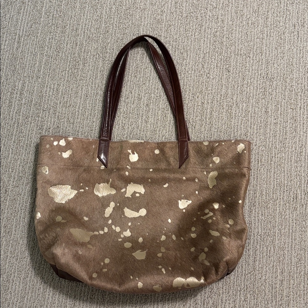 Satchel Hair on Hide Tote Handmade